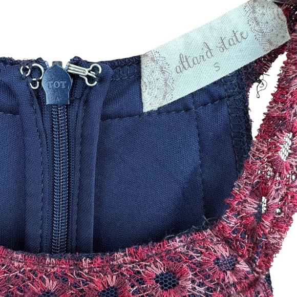 Altard State Embroidered Halter Sleeveless Maxi Dress, Small - Picture 12 of 13